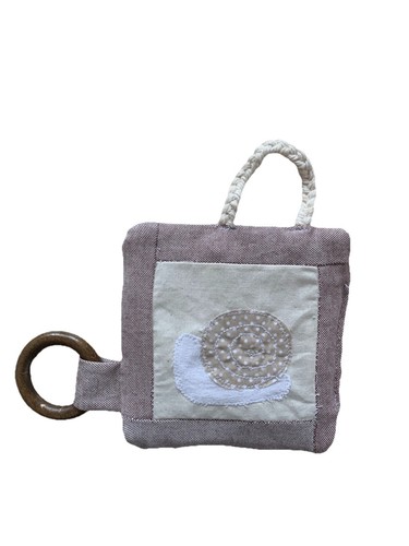 Knistertuch schnecke handmade - knistertuch,