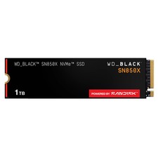 WD_BLACK SN850X NVMe POWERED BY SANDISK SSD WDBB9G0010BNC Retail, 1 TB PCI Expre