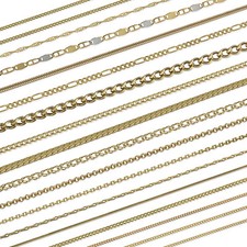 Echte 333 585 - gelb, gold