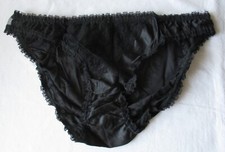 DDR Dessous Slip schwarz