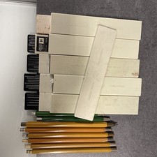 DDR Druckbleistift Fallbleistift Czechoslovakia 8 Stück sowie 11 Pakete Minen