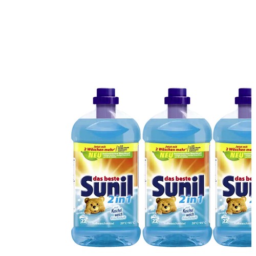 3x1100ml sunil 2in1 - 3x1100ml,