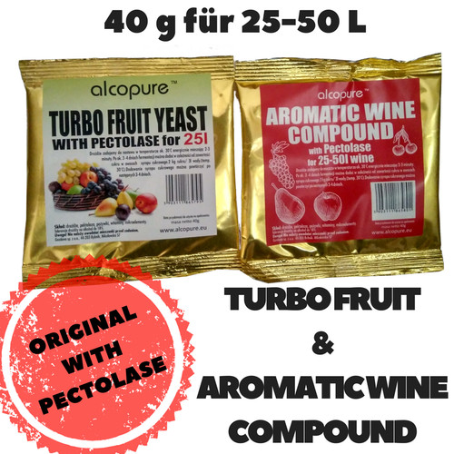 Alcopure 40g turbohefe - 40g,
