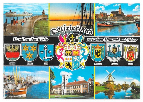 Mehrbild ostfriesland 1982 - ak,