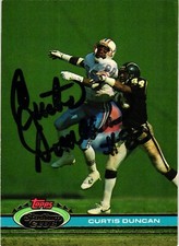 Curtis Duncan #220 Signed 1991