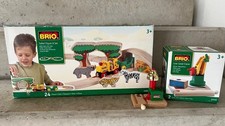 Brio Safari, Magnetkran und Durchfahrtsglocke