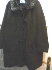 Damendufflecoat braun Gr 56 von Canda