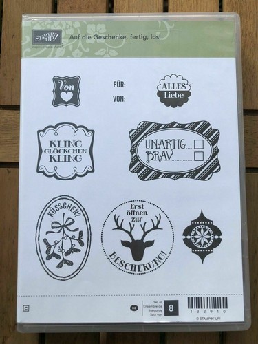Stampin stempelset auf - auf, die