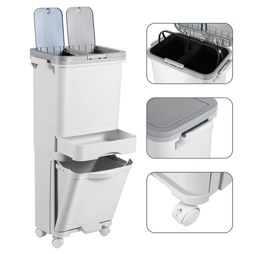 42l abfalleimer mülleimer - 42l,