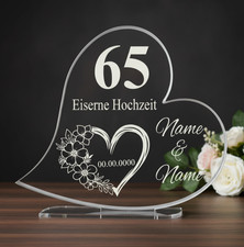 ❤❤ Gravur Aufsteller Rund