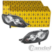 2x HELLA HALOGEN SCHEINWERFER