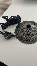 Shimano Deore XT Gangschaltung mit Schalthebel und Kassette (klein Sram)