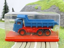 FALLER AMS | LKW BÜSSING MULDENKIPPER | blau - rot | NEUWERTIG | in BOX !!!