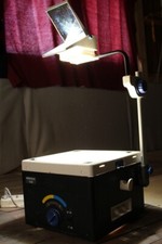 Medium 538|Overhead Projektor Schul OHP Polylux Tageslichtprojektor 2x400W Proki