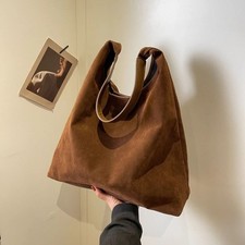 Damen leder tasche - leder, wildleder