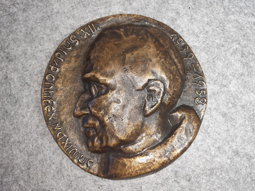 Bronze medaille pontifex - medaille,