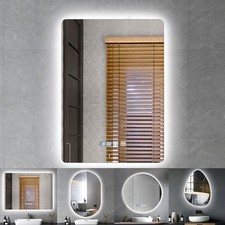 60/70/80cm LED Badspiegel mit