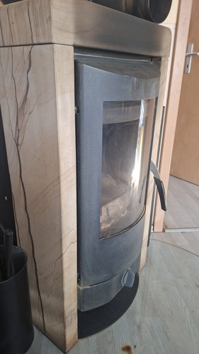 Kaminofen freistehend holz mit - freistehend,