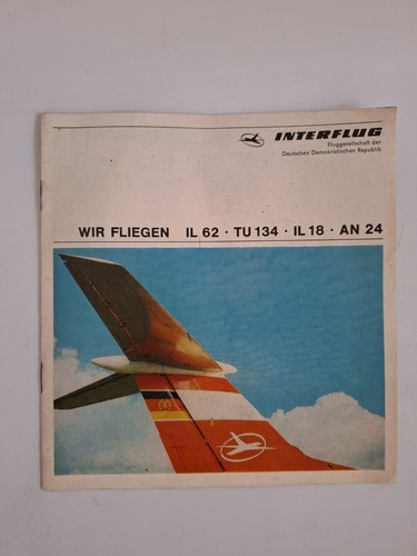 1970 interflug ddr reklame - 1970,