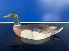 Lockvogel / Holz-Stockente ca. 1980