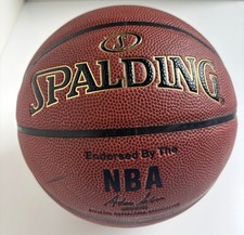 Spalding Basketball NBA gold für Kinder Jugendliche Gr 5 WIE NEU