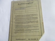 Letter Oldtimer 1957 Ford 12m