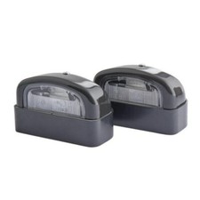 1x Kennzeichenleuchte HELLA 2KA 001 386-281 passend für AEBI DAF IVECO MAN