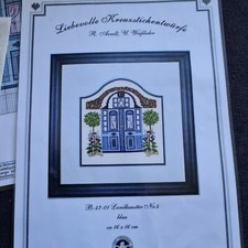 Original Stickpackung Landhaustür Nr. 4 blau LKE 