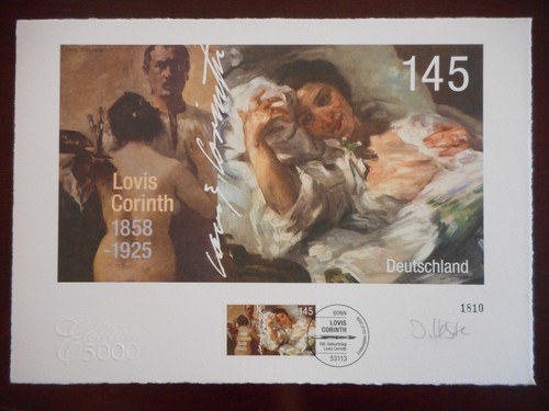 Lithographie irmgard hesse - irmgard,