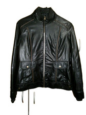 Damen - Lederjacke (Kunstleder) " Mystika " sehr schön  Gr.40