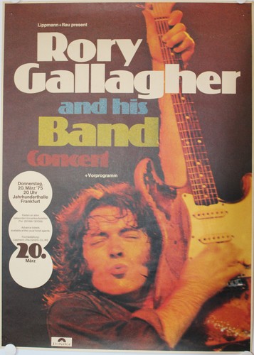 Rory gallagher poster - gallagher,,