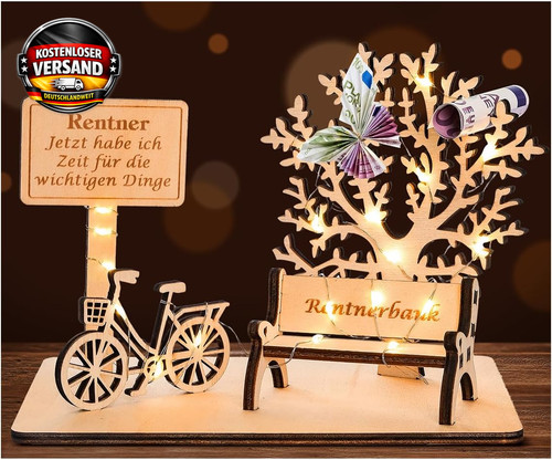 Ruhestand geschenk holz - ruhestand,
