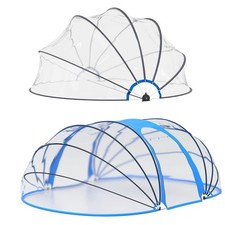 Pooldach Überdachung Pooldome