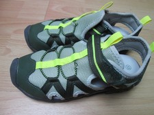 Kinderschuhe, Sandalen, Gr.33 (Grau / Gelb) von Crane. NEU!