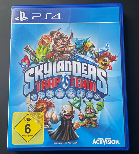 Skylanders trap team - team, spiel