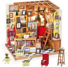 Robotime holz puppenhaus - 1:24,