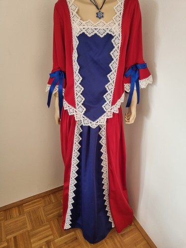 Barockkleid teilig - barockkleid, 2.teilig