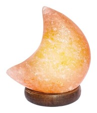 Rabalux 3696 Dekoleuchte Wasabi, 1W, Steinsalz-Holz, braun-orange, rgb, Innen, 1