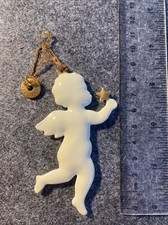 Maileg - Engel Stern weiß gold  - Anhänger Weihnachten Christbaumschmuck