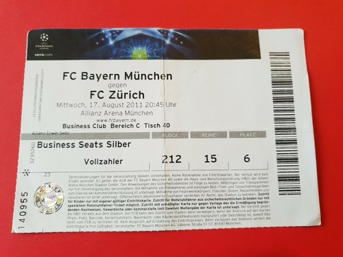 Used ticket uefa 2011 12 - el, 2011/12