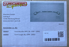 Wiechers Domstrebe Alu vorne