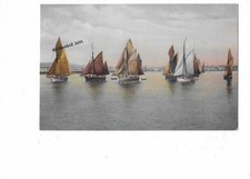 S515 AK Nordseebad Juist Segelschiffe vor der Insel  gelaufen 1910