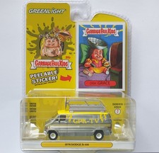 1976 Dodge B-100 Van  GPK TV *** Greenlight Garbage Pail Kids RAW CHASE Car 1:64