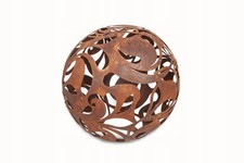 Rostkugel Edelrost Dekokugel Kugel Bandeisen Gartendeko Rost 27 CM Metall