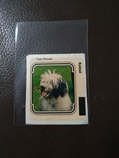 Ferrero Hanuta Sticker Unsere liebsten Freunde 1980 "Bobtail"