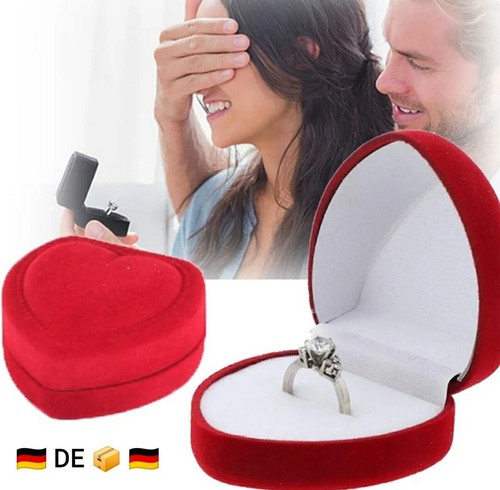 Ringbox herz ringschachtel - ringbox,