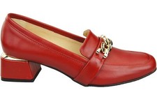 Damenschuhe Pumps Naturleder