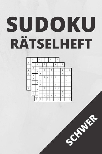 Sudoku schwer rätselheft mit - sudoku,