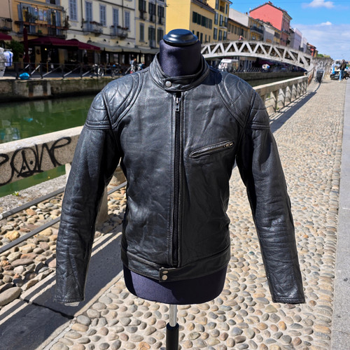 Herren aero lederjacke biker - herren,