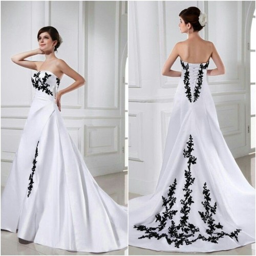Gotische vintage brautkleider - vintage,